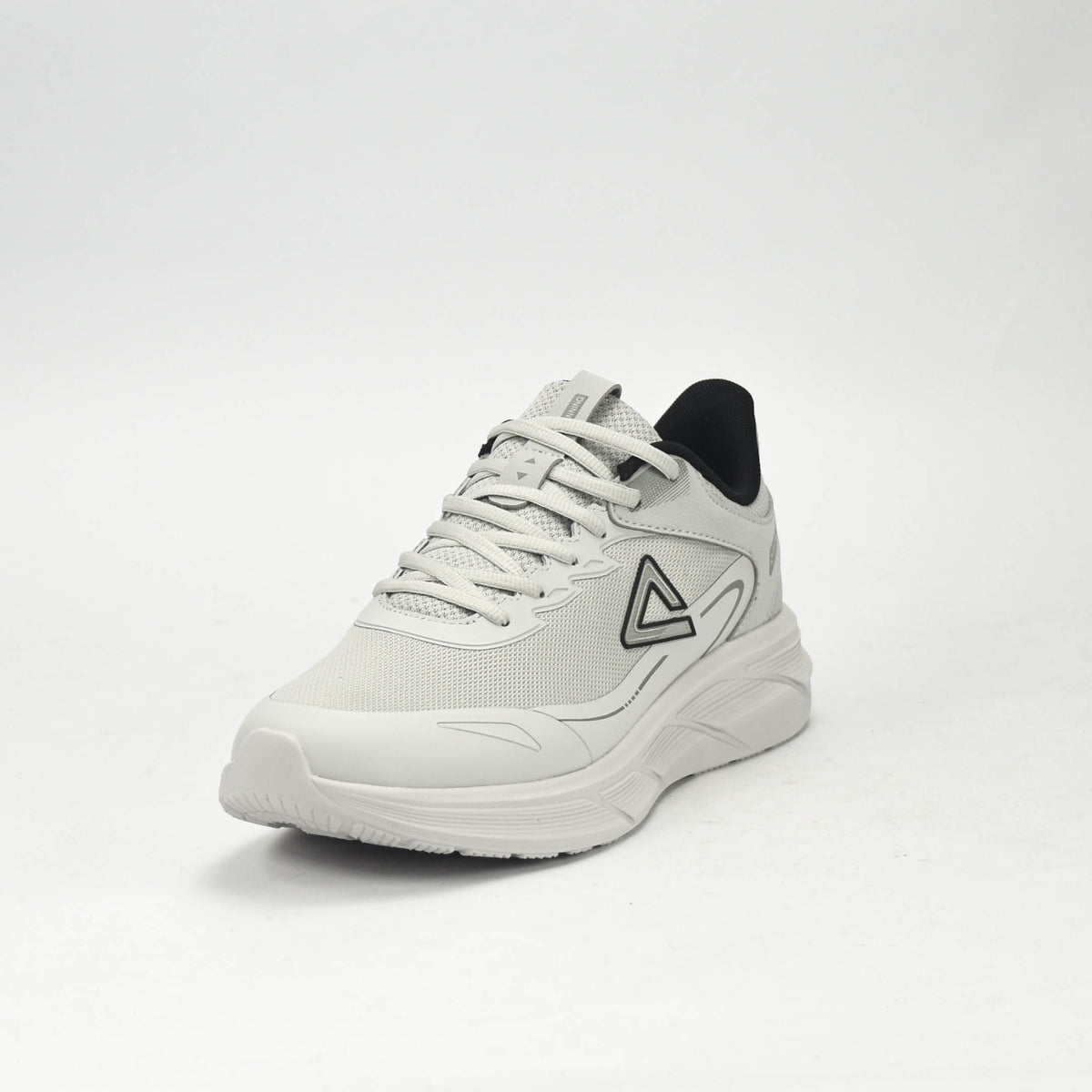 PEAK TRAINING RUNNING SHOES-GREY