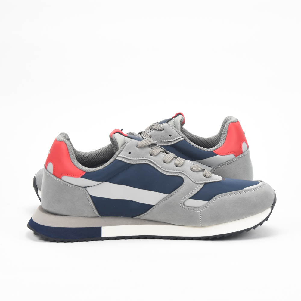 La Martina Low Top Leather Sneakers Grey