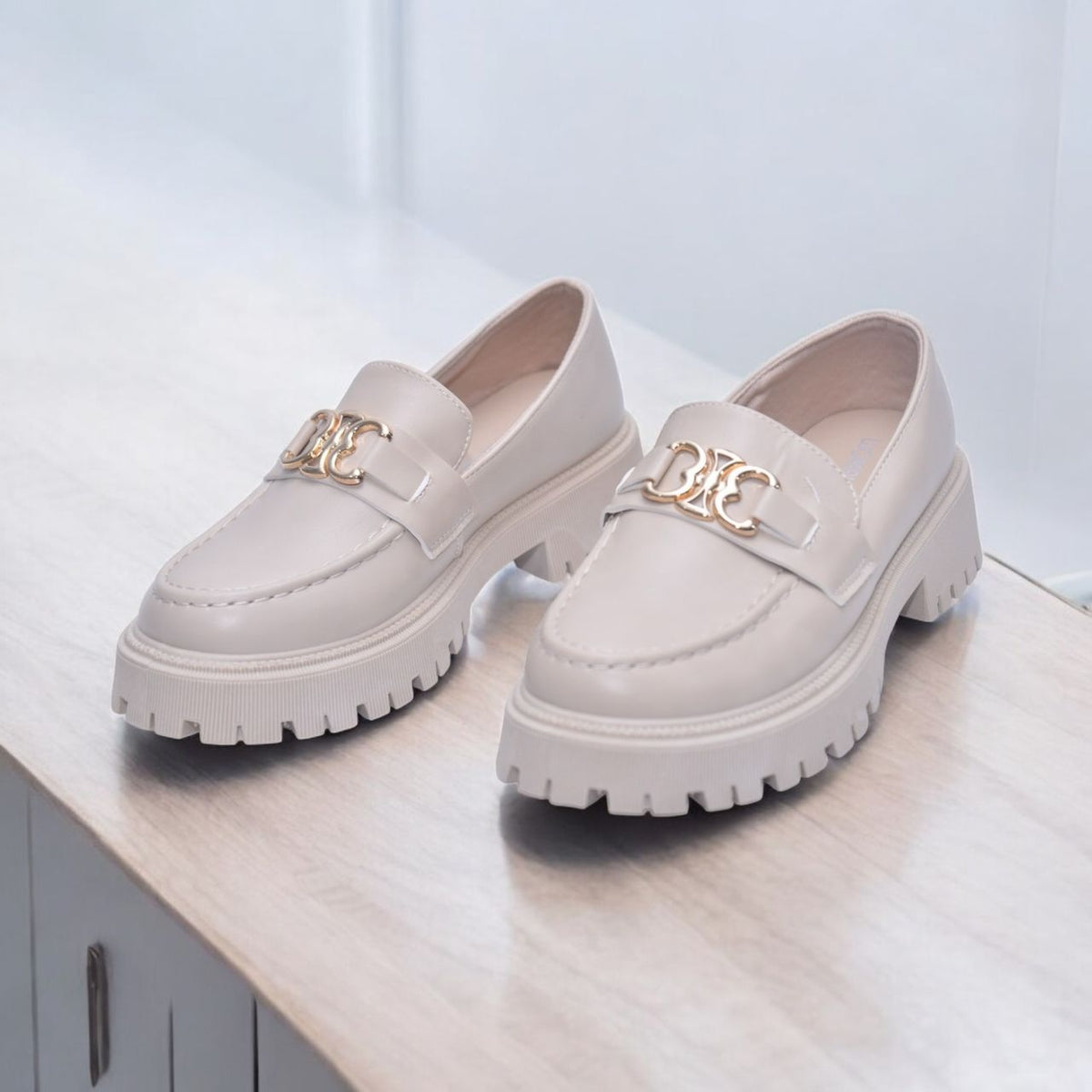 MOCASSIN PP-10 BEIGE