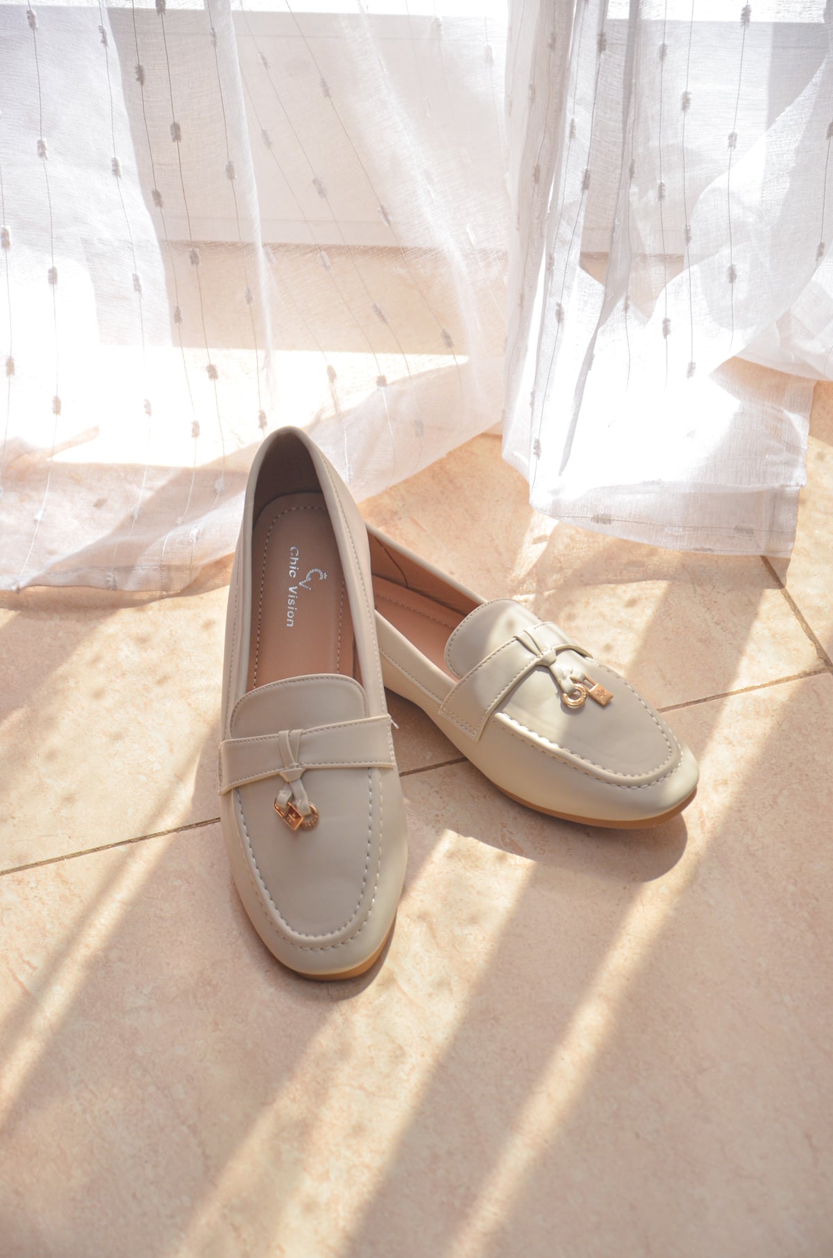 MOCASSIN TF-5310 BEIGE