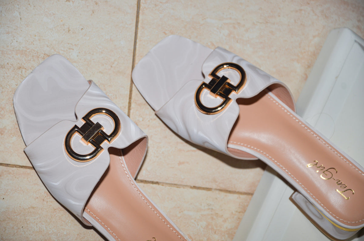 DEMI SABOT T-5072 OFF WHITE