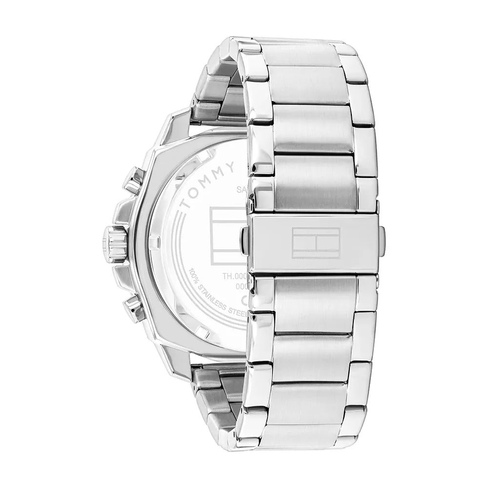 Montre Tommy Hilfiger Morgan Grey Silicone Bezel Chain-Link