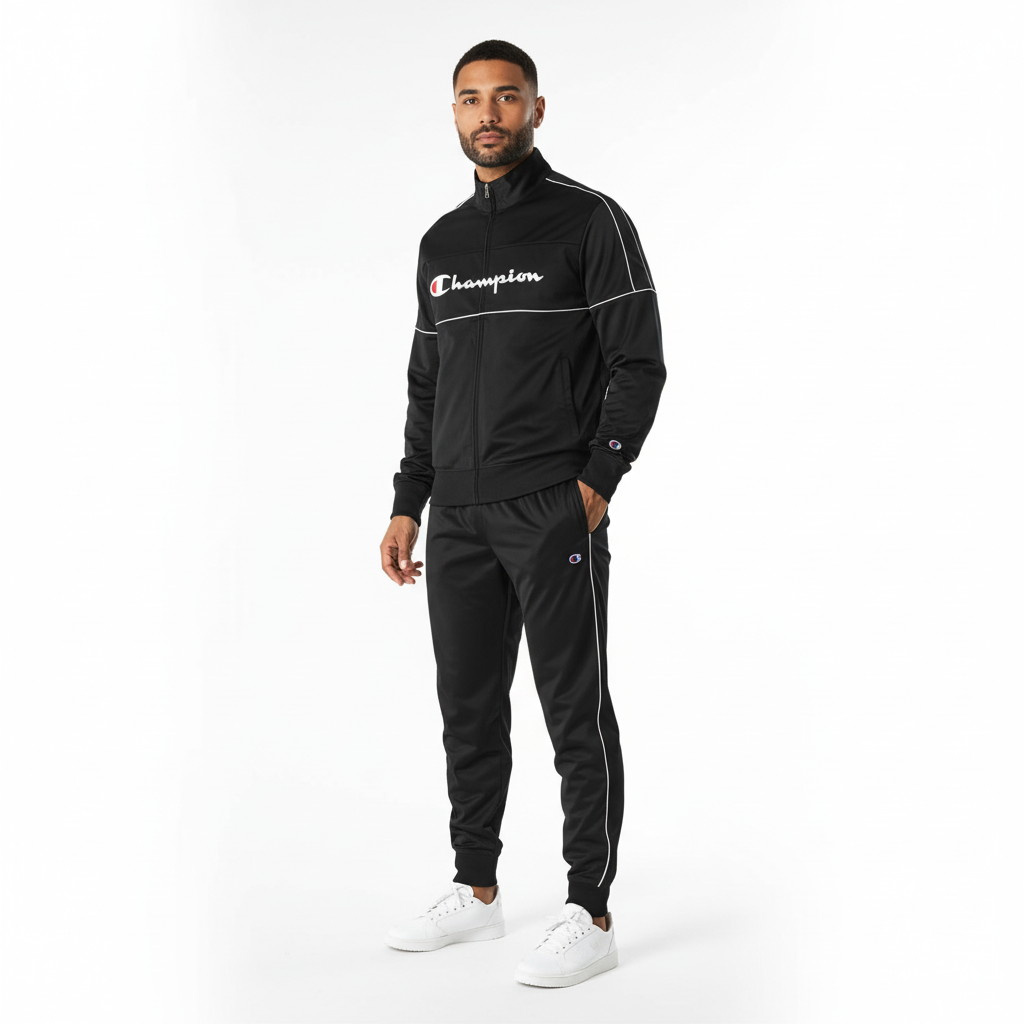 Champion Ensemble De Survetement 220292 Noir