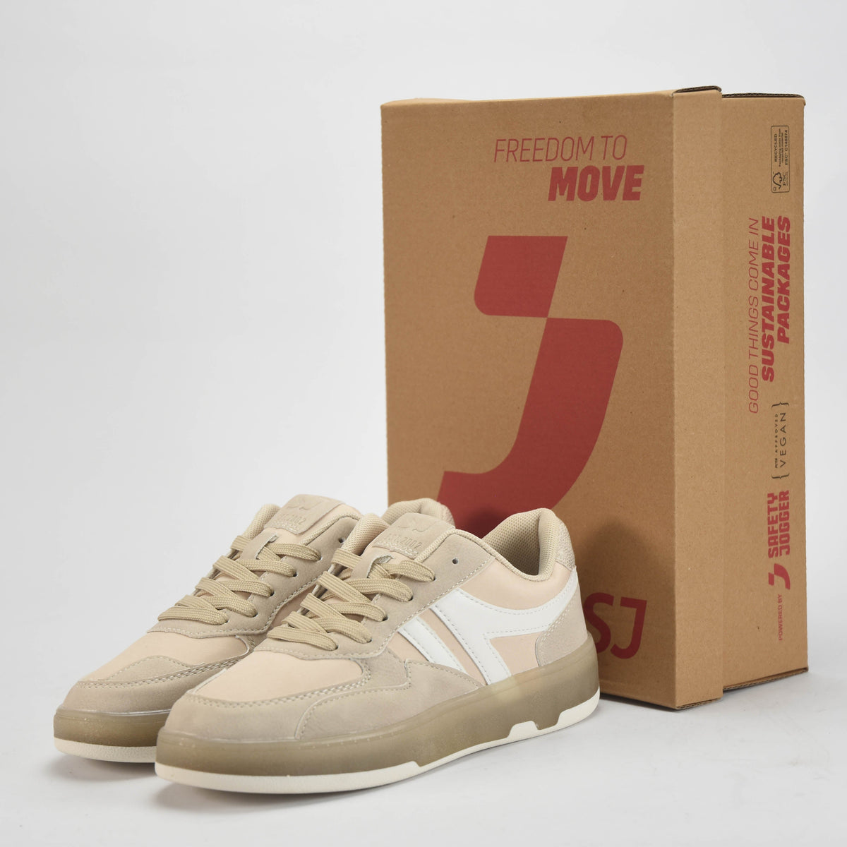 SAFETY JOGGER SHOES 590232BEI-WHT