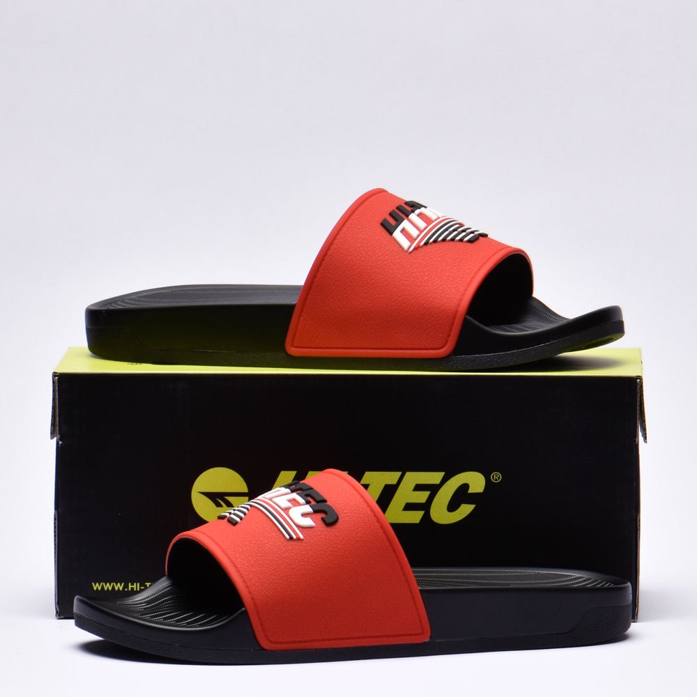 HERITAGE SLIDE BLACK RED