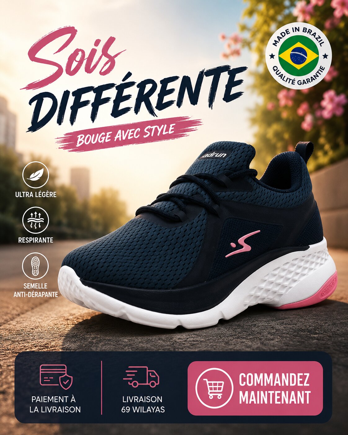 Adrun Baskets Femme