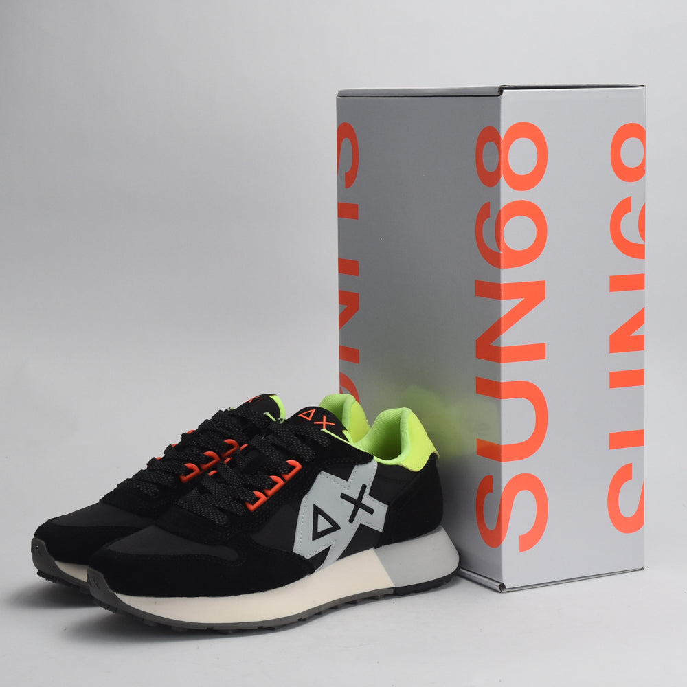 BASKET SUN68 JAKI 2.0 FLUO 11 NERO