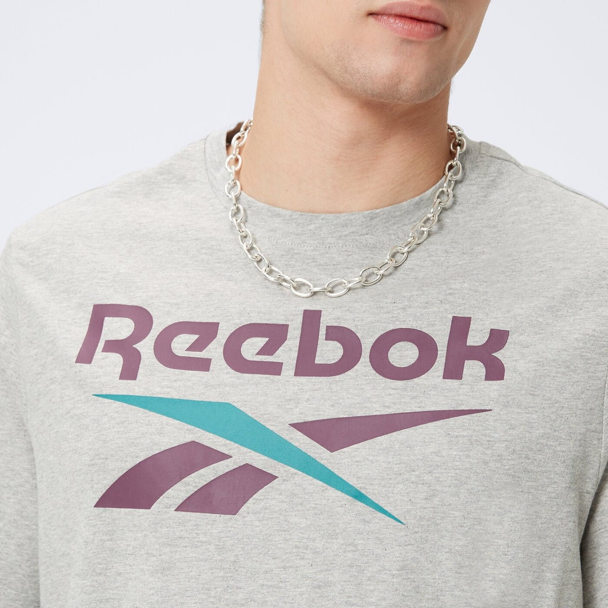 REEBOK IDENTITY BIG LOGO TEE