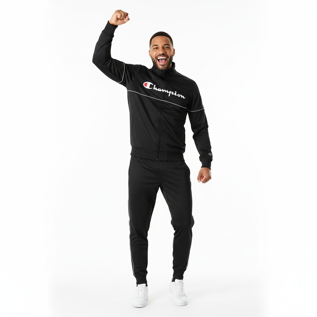 Champion Ensemble De Survetement 220292 Noir