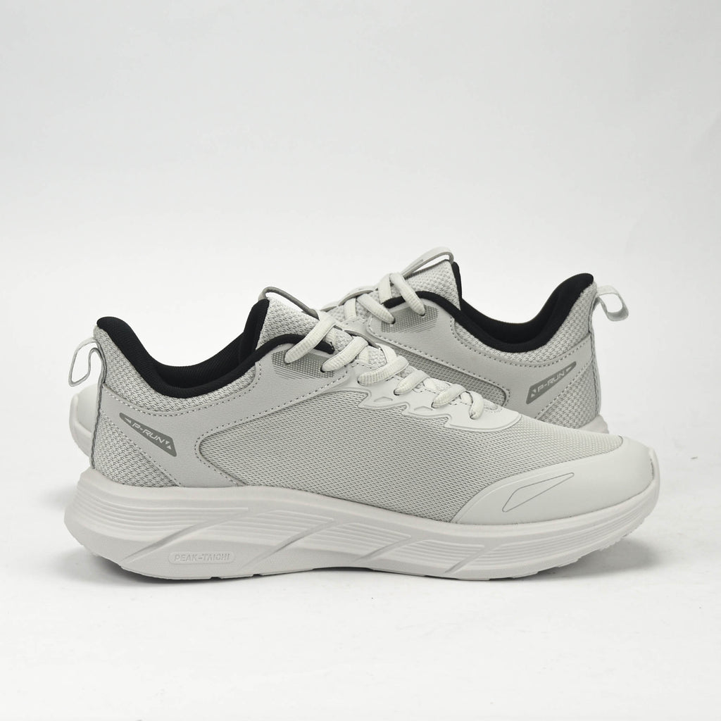 PEAK TRAINING RUNNING SHOES-GREY