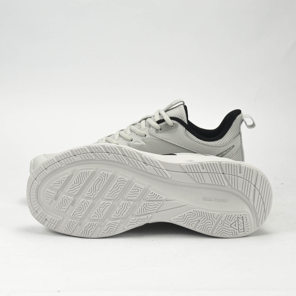 PEAK TRAINING RUNNING SHOES-GREY
