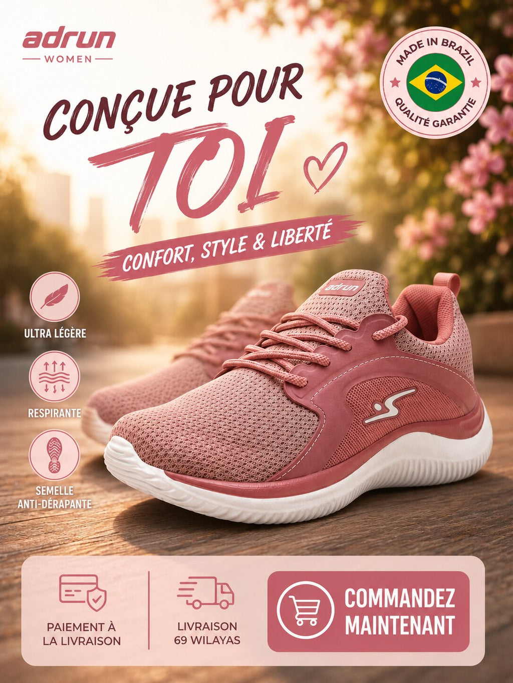 Adrun Baskets Femme